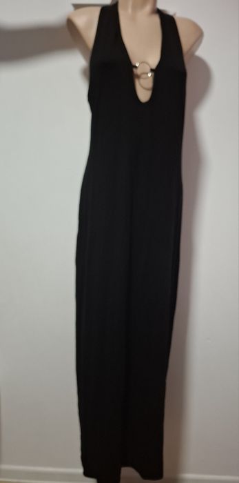 Rochie neagră lungă