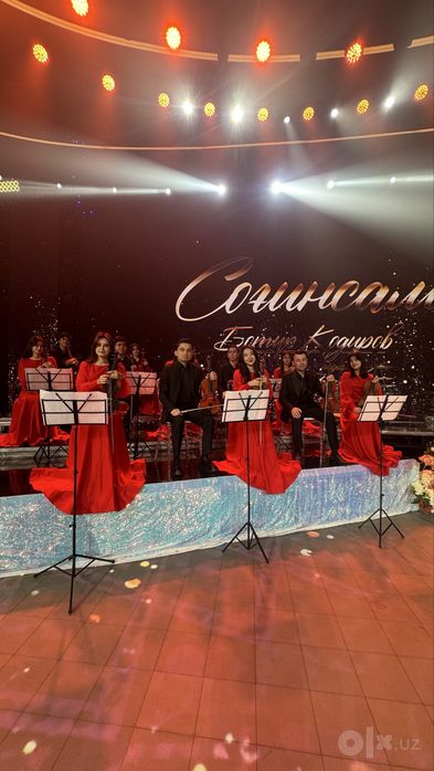 Скрипка,Флейта,Саксафон,Оркестр,Живой музыка