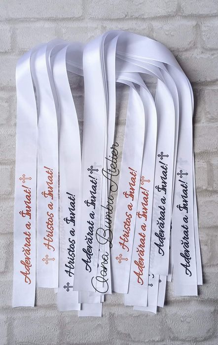 50 buc Panglica satin lumanari Pasti