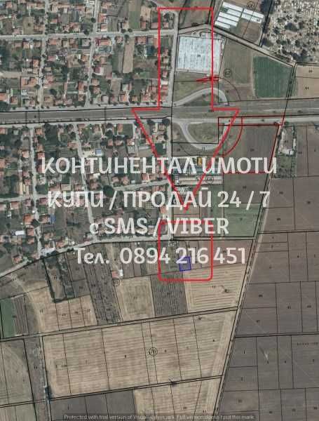 коддд 62797. 4 парцела от 530-620м2 до асфалтова улица, ток, вода