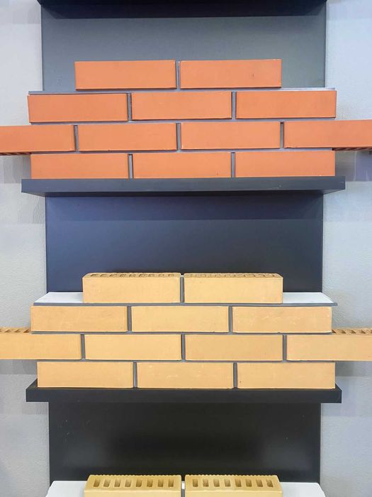 Кирпичи для облицовки половинки