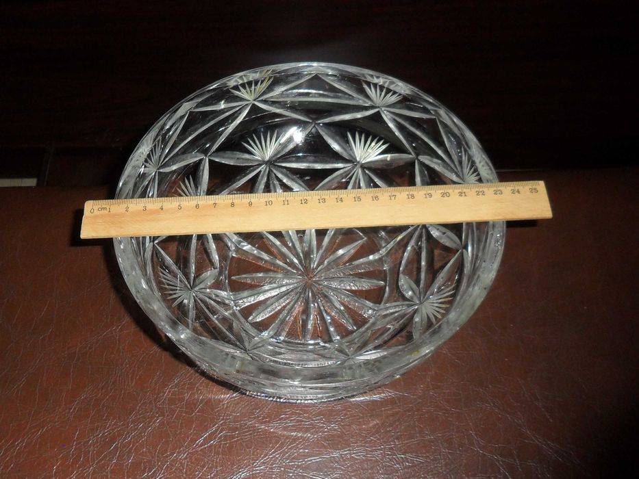 Ваза хрустальная, большая, СССР