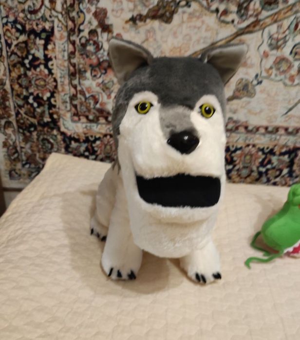 Волк мягкая игрушка Япония