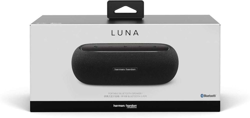 Harman Kardon Luna, 2.0, 40W RMS, Bluetooth колонка, черна, IP67