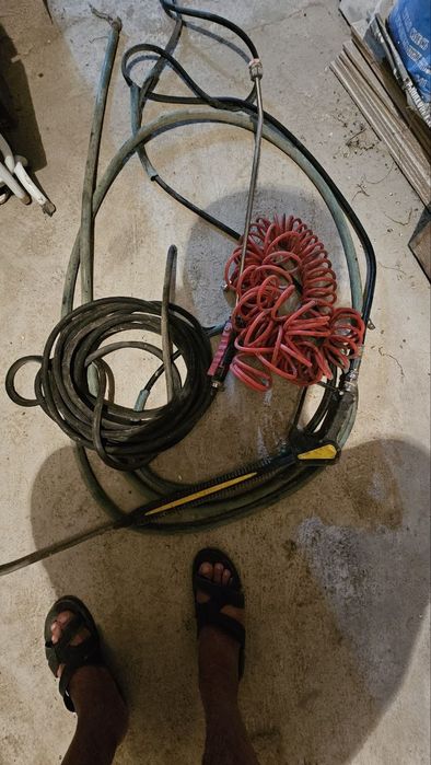 Карчер и пена бочка  и шланг