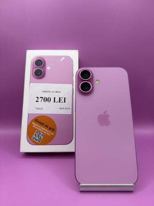 Iphone 16 128Gb •Matei Amanet Margeanului•7931