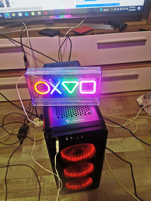 Lampa Decorativa LED playstation cu leduri