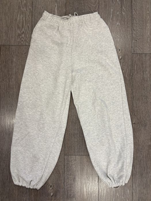 Zara спортно долнище светлосиво М