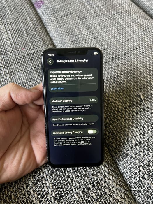Iphone 11 pro green 256 gb bateie 100%