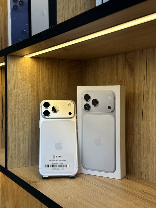 iphone 17 pro max silver идеал -/:;