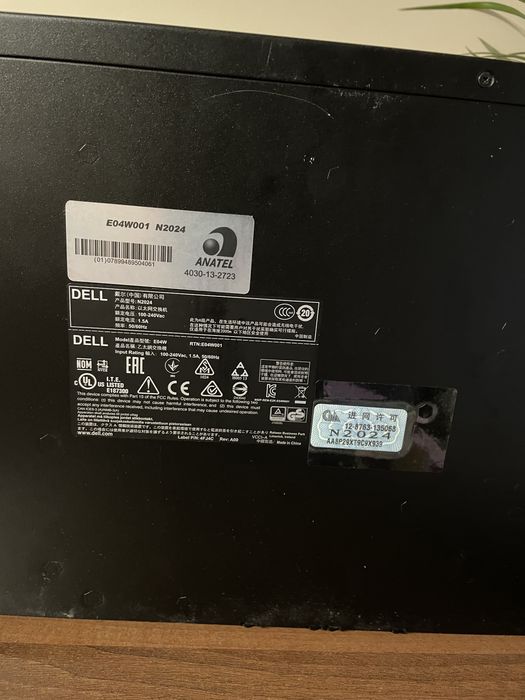 Switch Dell Networking N2024 – 24 Porturi Gigabit + 2 Porturi SFP+ 10GbE