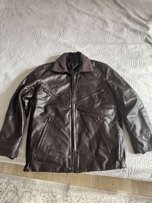 Лётная кожанная куртка ЛТО