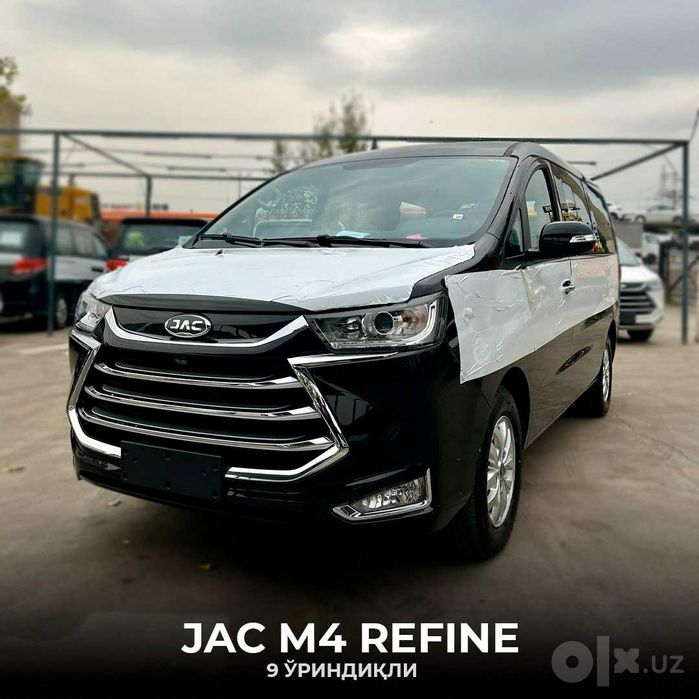 JAC M4+ 2026 yil orindiqlar soni 9va 11 shot spravka sotuvda tayor2026
