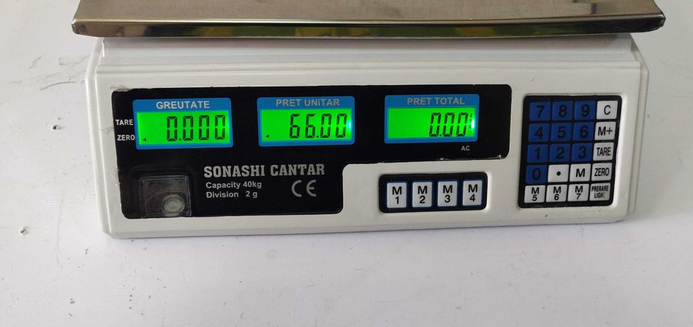 Cantar Electronic JRH, 40 kg, Cu Afisaj LCD - defect