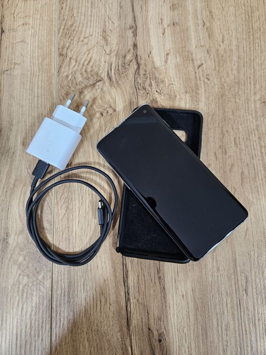 SAMSUNG Galaxy S10, 128GB, 4G, 8GB RAM, Dual SIM Prism Black