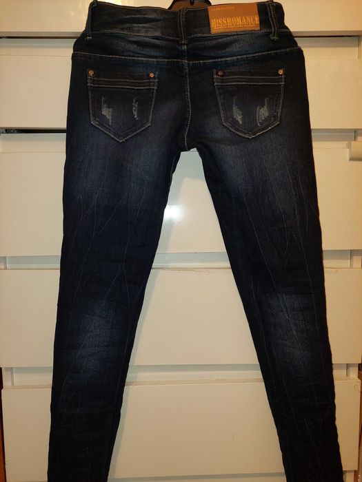 Blugi/jeans cu 8 nasturi/military Miss Romance TRANSPORT GRATUIT