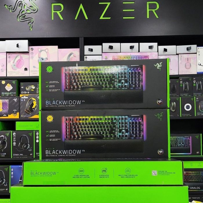 Razer blackwidow v4 СКИДКА Механическая Проводная Клавиатура (1шт)