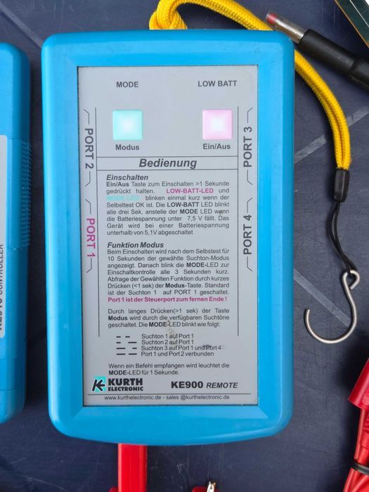 Профи Тестер за Кабели Kurth Electronic KE910/KE900/KE905 Трасьор