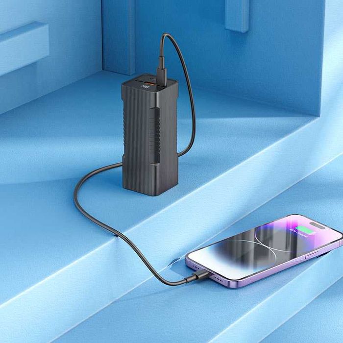 Hoco Q15 Flashlight Lumen 300k PD-22.5W Power Bank 10000mAh iPhone 16