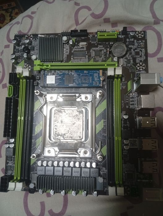 Материнка с проц