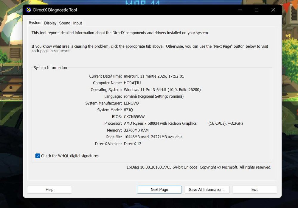 Laptop Gaming RTX 3070 RYZEN 7 5800H 32 GB RAM Lenovo Legion 5 Pro