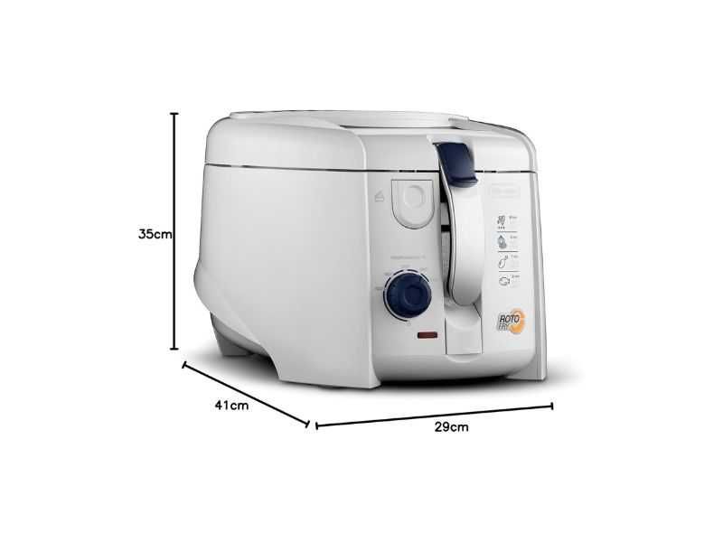Фритюрник с Въртяща се Наклонена Кошница De'Longhi RotoFry F28211