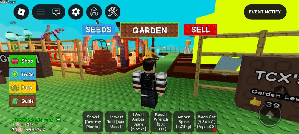 Moon cat grow a garden