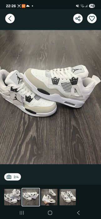 Jordan 4 Military black