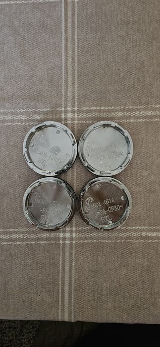 Сребристи капачки за Хонда Honda 56 mm