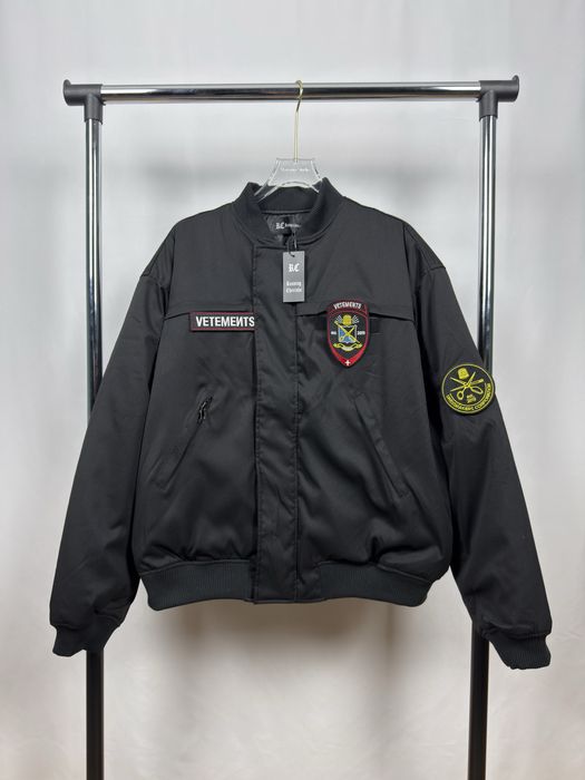 «SALE» Vetements Bomber Jacket Black