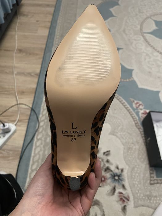 Ботфорды леопардовые