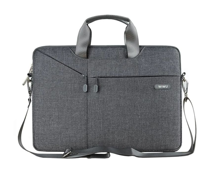 Сумка для ноутбука Wiwu City Commuter Bag 13.3"/ 14,2 /15,6Серый