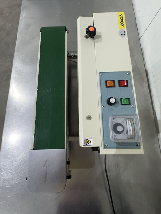 Aparat ambalat semi-automat VEVOR FR-900 – Sigilat pungi Orizontal/Vertical + Gravare/Embosare