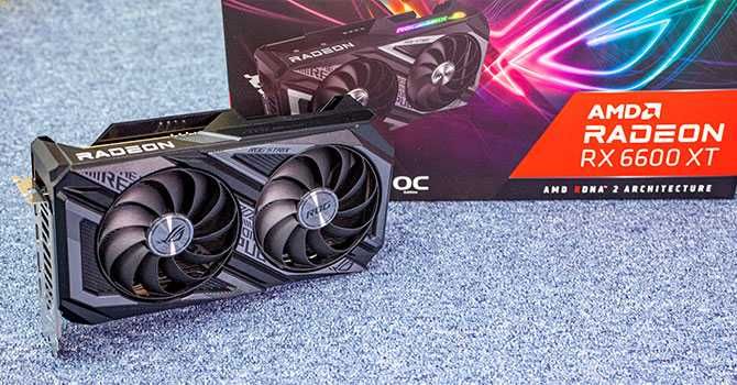 RX 6600XT ASUS rog strix - картата НЕ работи