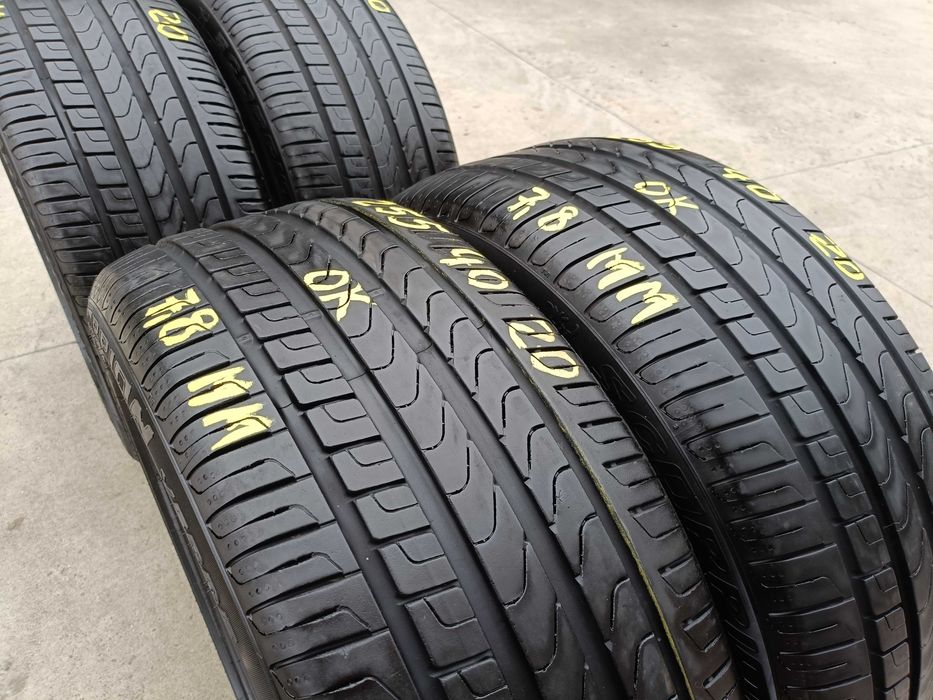 Doua anvelope vara 255 40 20 pirelli scorpion verde seal insid 7,8 mm