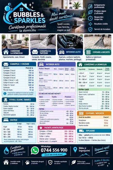 Auto Detailing si curatare tapiterie la domiciliu