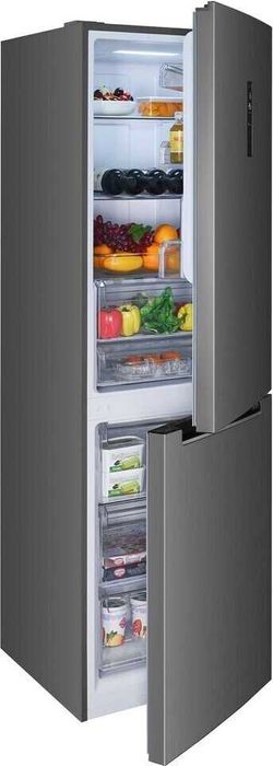 Хладилник с фризер HANSEATIC HKGK18560CNFDI 185см.