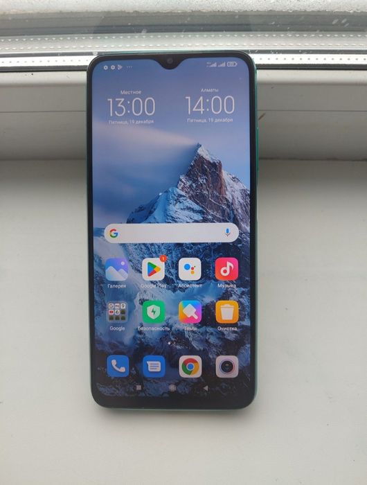 Продам отличный телефон redmi 9t 128gb