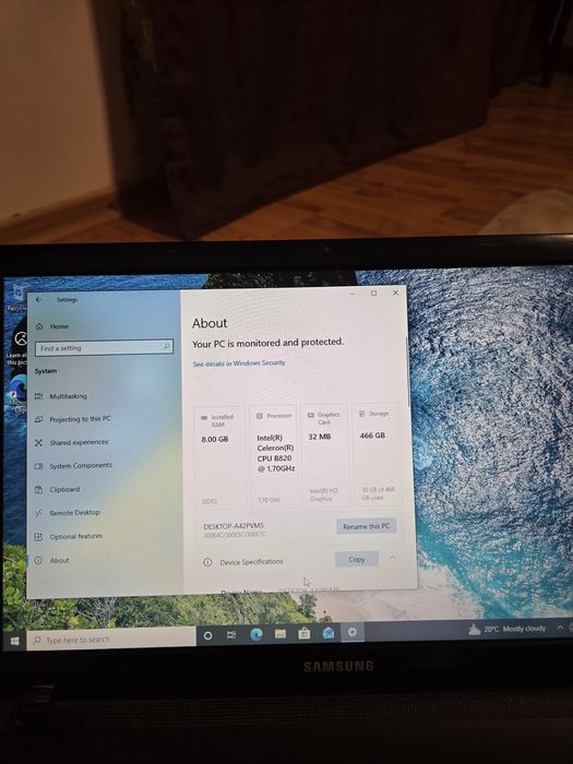 Laptop samsung foarte bun