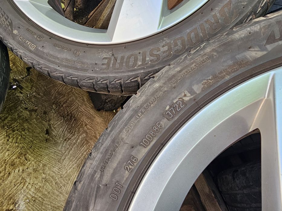 Jante aliaj 17" Volkswagen/ Skoda/ Seat cu anvelope 225/45/17