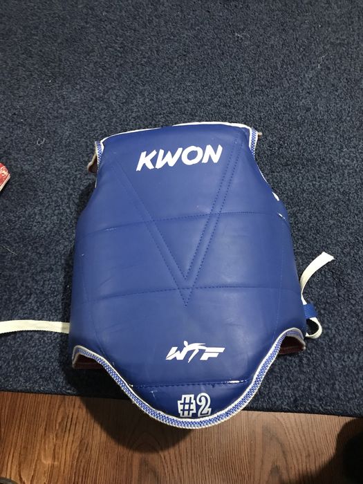 Форма для Таэквондо (WTF, ITF)Шлем, Протектор(2размер), фута(защитки)