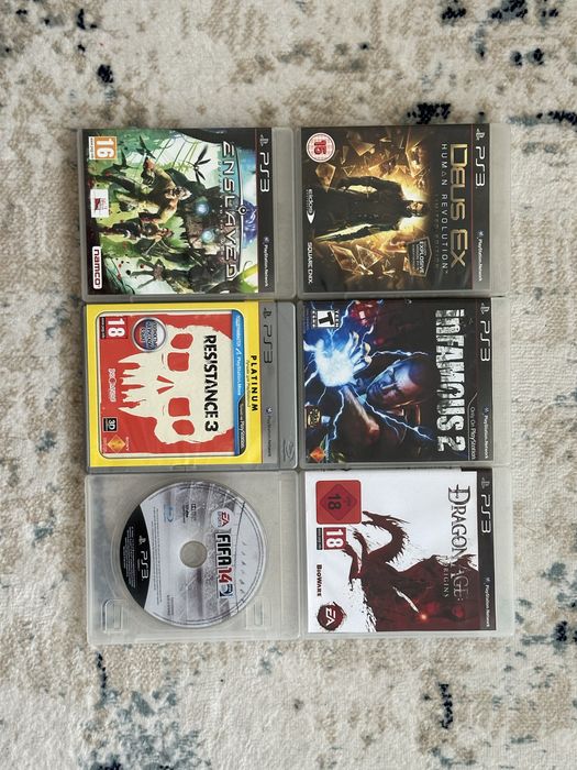 Диски Игры PS3 PS4 PlayStation