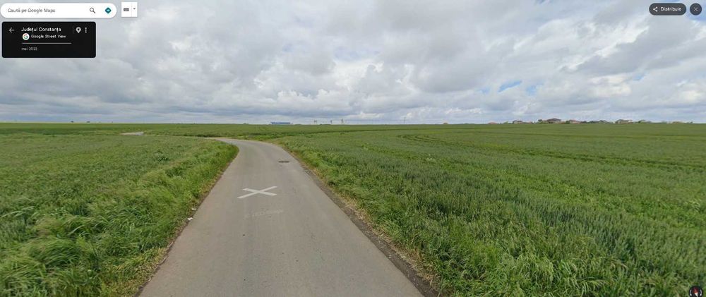Teren intravilan construibil cu suprafata totala 30.000 mp – 34 Loturi (700-800 mp per lot ), Deschidere 21m , 2 Mai strada Agricultorilor