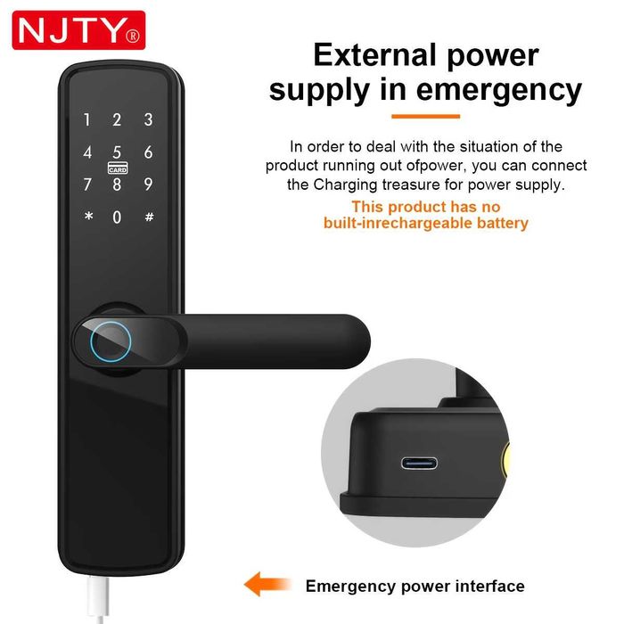 Incuietoare inteligenta cu amprenta si parola