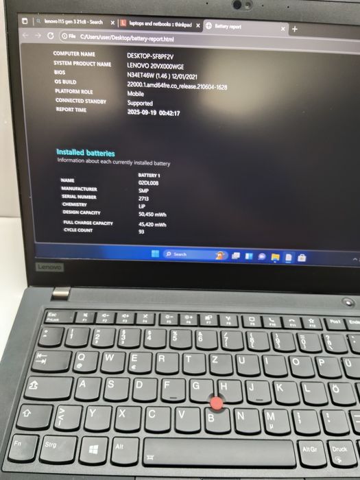 Lenovo P14s Undercover :) i7 gen 11,16gb RAM ,t500 gpu,256gb