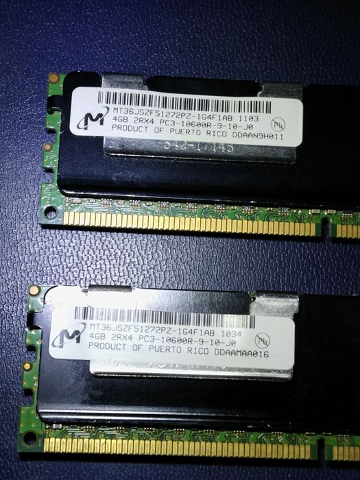 2 бр. Рам карта HP-4GB