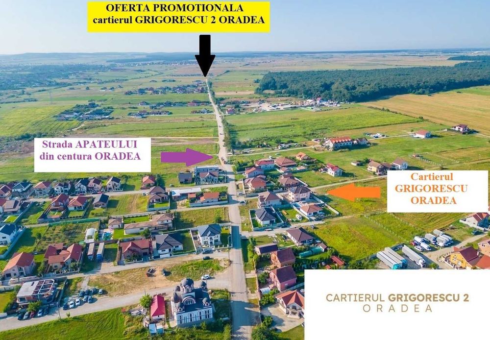 Ofertă PROMOȚIE în cartierul GRIGORESCU 2 Oradea cu toate UTILITĂȚILE