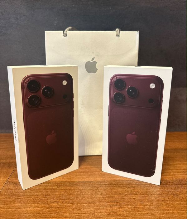 iPhone 18 Pro, 512 gb, burgundy - nou, sigilat