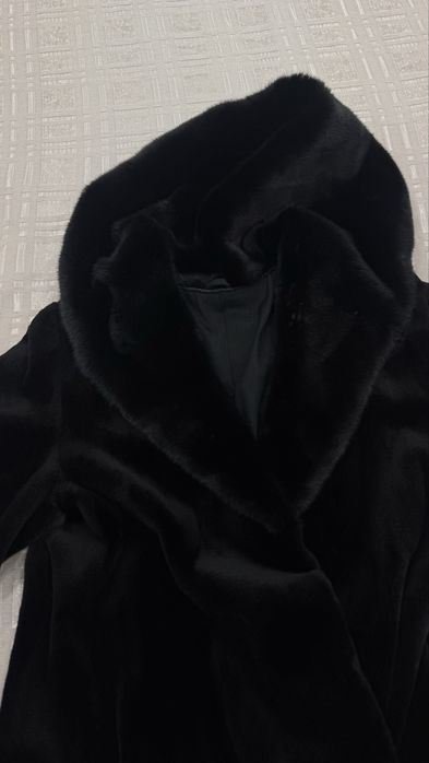 Норковая шуба стриженная