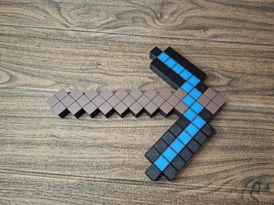 Minecraft  меч брадва и кирка